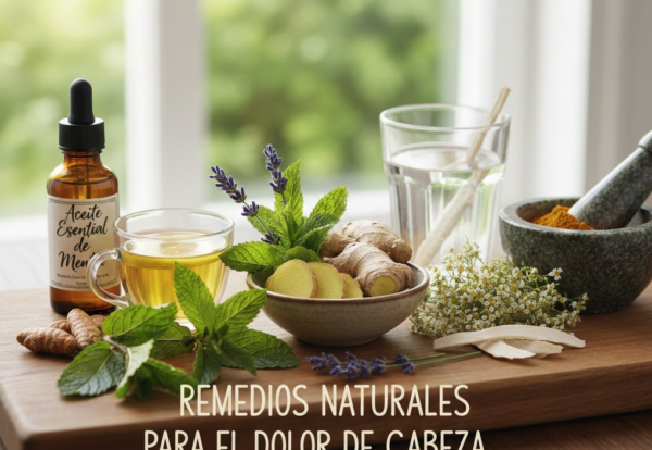 Remedios naturales para el dolor de cabeza