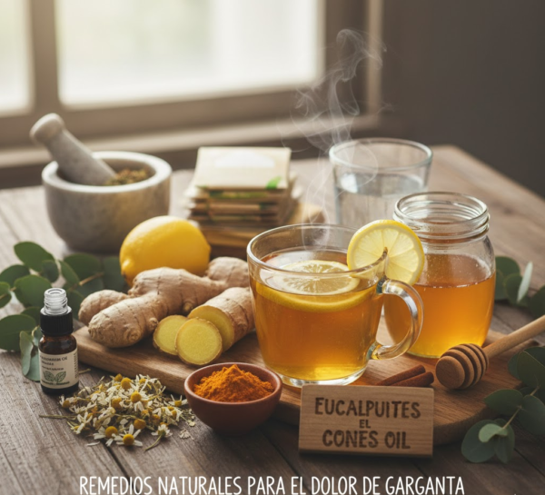 Remedios naturales para el dolor de garganta