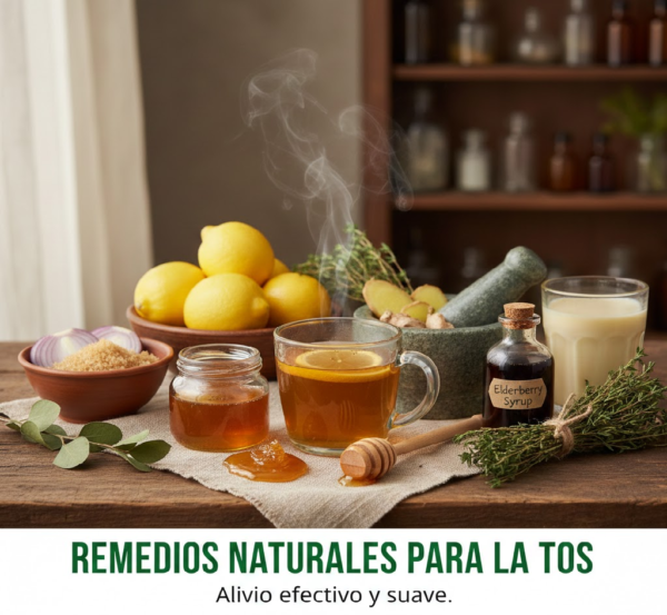 Remedios naturales para la tos