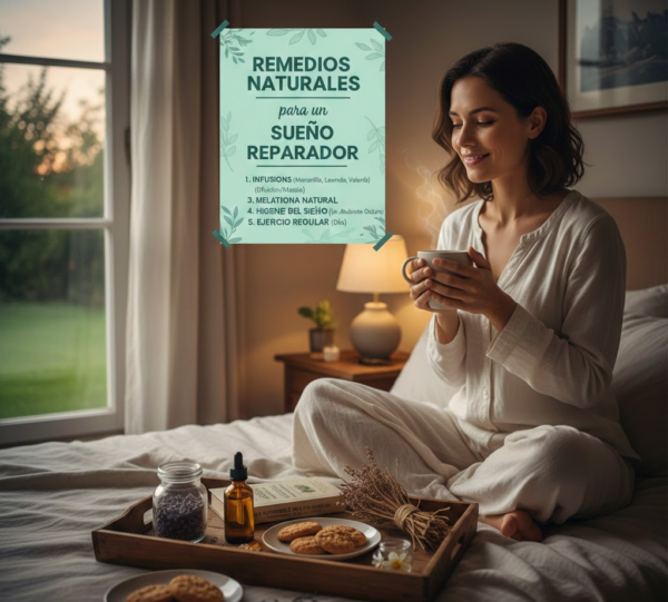 Remedios naturales para dormir mejor